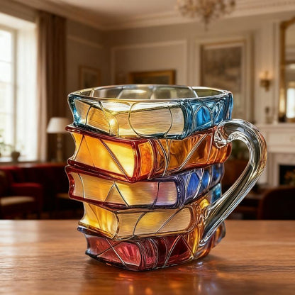 Dovelye - ColorStory™ 3D Book Mug